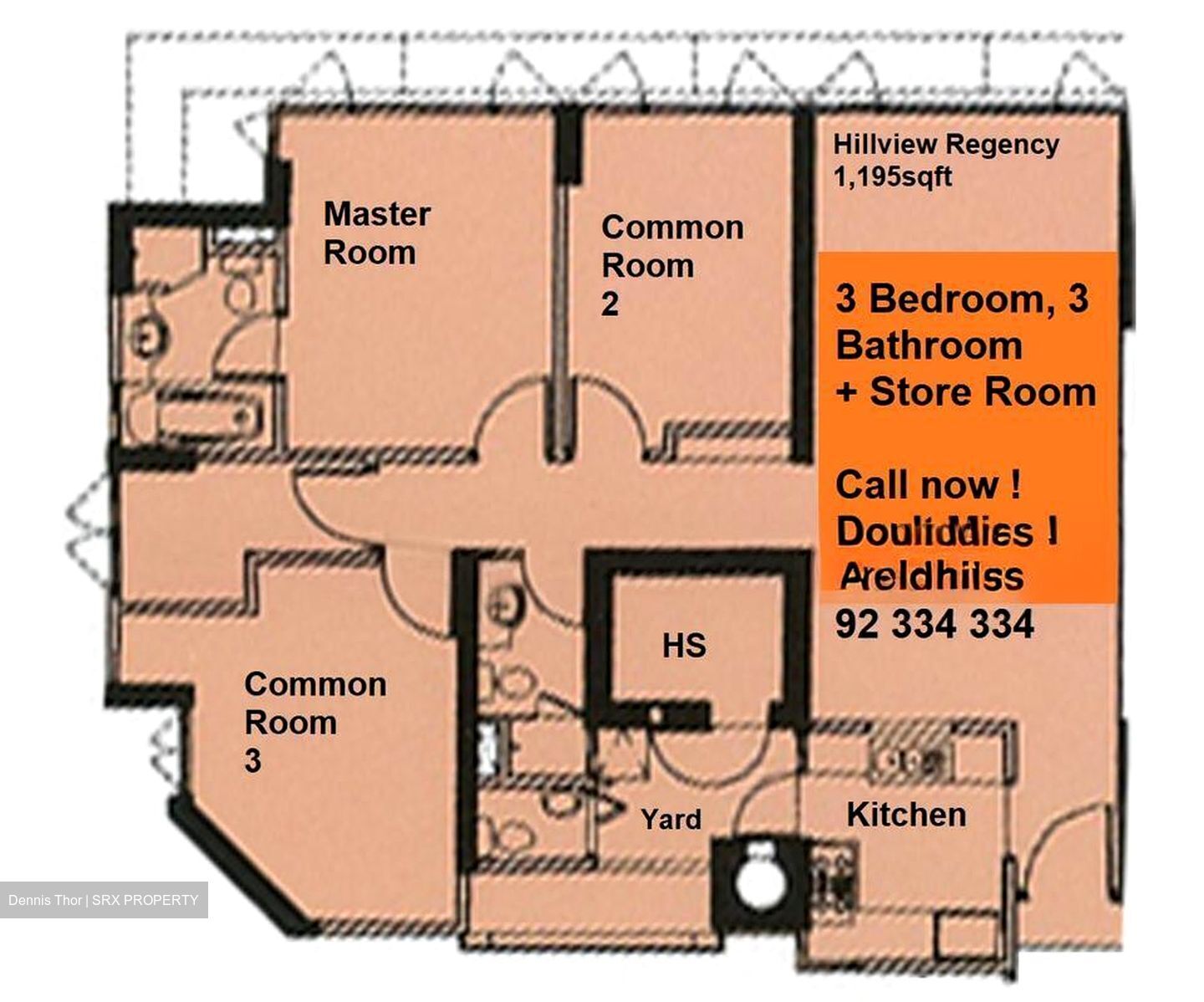 Hillview Regency (D23), Condominium #526857991